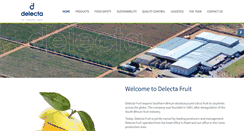 Desktop Screenshot of delecta.co.za