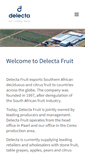 Mobile Screenshot of delecta.co.za